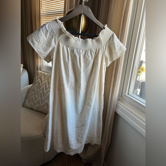 ZARA BASIC Collection Embroidered Dress | Small - Picture 5 of 8